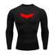 thumbnail image 2 of Camisetas de murciélago ancho para hombre, camisa deportiva para correr, Camiseta corta de Fitness, secado rápido, medias de gimnasio, camisas de compresión muscular, 2 of 5
