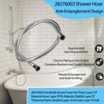 thumbnail image 4 of Manguera de ducha SMZTools de 160 cm para Hansgrohe, cromada, 4 of 7