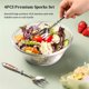 thumbnail image 2 of 4 Pcs Metal Sporks Set,Stainless Steel Salad Spoons with Bakelite Handle,Salad Forks Spork for Salad,Fruit,Dessert, 2 of 5