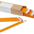 thumbnail image 4 of Woodcased Classroom 2 Pencils with Erasers, Pre-sharpened, HB Lead, Value Pack of 30 count, Orange, 4 of 4