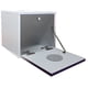 thumbnail image 1 of Buro Flotante Recamara Mdf Luz Led Ensamblado Gris, 1 of 7