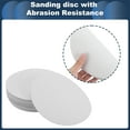 thumbnail image 3 of Discos de Lija Unique Bargains, 8.86" 120 Grano para Reparación Automotriz, Papel de Lija Redondo con Gancho y Bucle de Óxido de Aluminio Blanco, 50 Pcs, 3 of 7