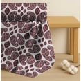 thumbnail image 4 of Soimoi White Cotton Cambric Fabric Maroon Paisley Printed Fabric 1 Yard 56 Inch Wide, 4 of 7