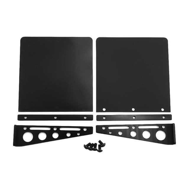 KLKCMS 2 Pcs Modèle de Camion Boue Rabats Accessoires de Rechange Modèles de Véhicules Garde-Boue pour
