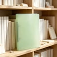 thumbnail image 2 of 1 Inch Binders 2 Ring, Soft 2 Ring Binder, Cute 1" Binder, Plastic Ring Binder, Flexible Binder, One Inch Binder, Thin Binder, Office Supplies, Classroom Must Haves, 9.5" X 5.5" , Green 1pc, 2 of 6