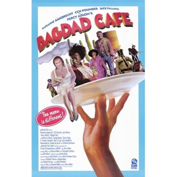 Pop Culture Graphics MOV192158 Bagdad Cafe Movie Poster, 11 x 17