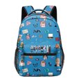 thumbnail image 1 of 3D printed full-print schoolbags for primary and secondary school students, backpack, 1 of 2