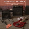 thumbnail image 4 of HEANUJJ 1Pc Orange Guitar Effector Compact Metal Guitar Effect Processor for Home and Outdoor Use, 4 of 6