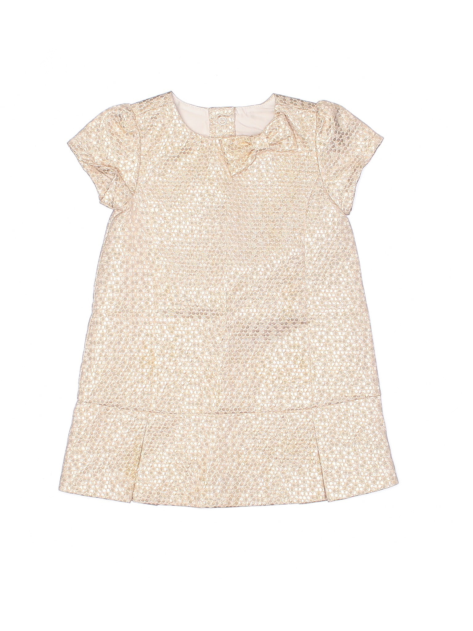gymboree gold dress