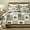 Brown/Gray/Beige, variant on Y-PLWOMEN Cabin Quilt Queen Size - 100% Cotton Lodge Farmhouse Comforter Lightweight Quilted Bedspread, Plaid Bear and Deer Soft Bed Spread for Queen Bed with Pillow Shams, Brown/Green/White