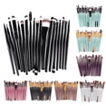 thumbnail image 1 of Juego completo de 20 pinceles para maquillaje de ojos, pinceles para sombras de ojos, herramientas de belleza, pincel delineador de ojos neutro sin logotipo, 1 of 1