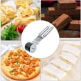 thumbnail image 4 of Bueautybox 5 Wheel Pastry Cutter Stainless Pizza Slicer Multi-Round Dough Cutter Roller Cookie Pastry Knife Divider with Handle, 4 of 7