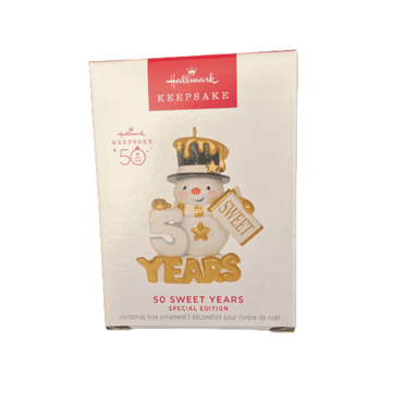 Hallmark 2023 Ornament 50 Sweet Years Special Edition