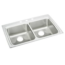Elkay 33X22X6-1/2 3H 2B ADA SINK SS