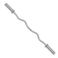thumbnail image 1 of Everyday Essentials 25 Pound Olympic Super Curl Barbell, 350-Pound Capacity, 1 of 6