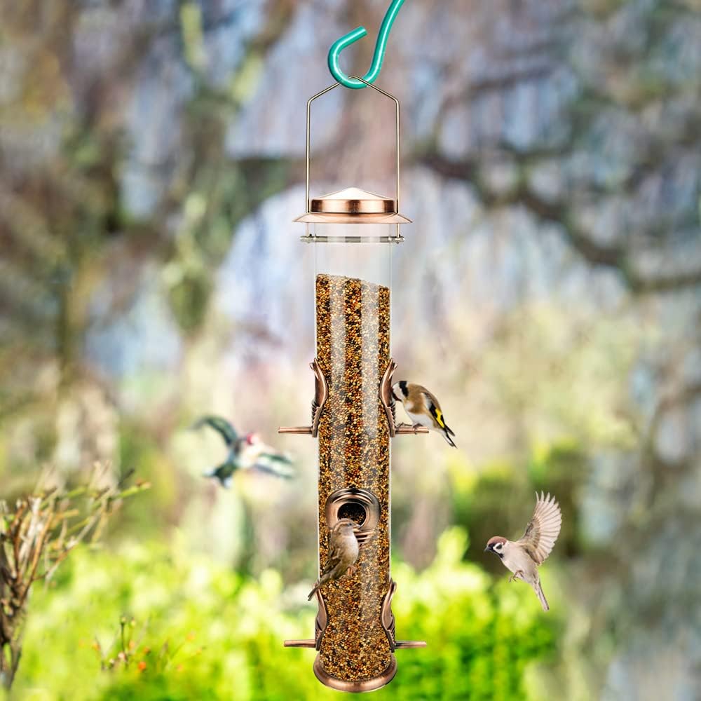 Urban Deco 2-Pack Metal Bird Feeder Tubes, 20 Inch photo 6