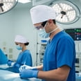 thumbnail image 7 of vlrwzc Unisex Solid Color Scrub Cap Breathable Surgical Head Cover for Medical Staff, 7 of 7