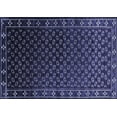 thumbnail image 1 of Ahgly Company Indoor Rectangle Oriental Blue Industrial Area Rugs, 2' x 5', 1 of 4
