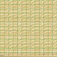 thumbnail image 2 of Ambesonne Ethnic Fabric by the Yard Upholstery, Oriental Pastel Seashells, 3 Yards, Pale Orange and Champagne, 2 of 5