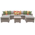 thumbnail image 1 of Coast 7 Piece Outdoor Wicker Patio Furniture Set 07a, 1 of 2