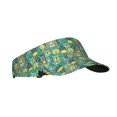 thumbnail image 2 of Daiia Animals with Leaf Pattern Sport Sun Visor Hats Visor Cap Adjustable Empty Top Baseball Cap Cotton Ball Caps for Women and Men, 2 of 8