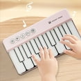 thumbnail image 6 of PPgejGEK Mini Pocket Electronic Piano Music Instrument for Children Beginners Multifunctional Portable Toy in Pink, 6 of 6