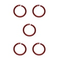 thumbnail image 3 of Seitruly 25 piezas de artículos limpios y ordenados-anillos de carpeta de hojas sueltas para tarjetas documentos de papel y álbumes de Type2 NO2, 3 of 6