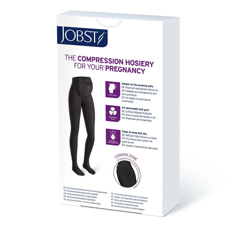 JOBST® Opaque Women's Waist High 15-20 mmHg, Maternity – Jobst Stockings