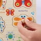 thumbnail image 3 of ¡Liquidación! Rompecabezas de madera XEOVHV para niños pequeños, rompecabezas de madera con clavijas, alfabeto ABC, formas y números, juguetes para niños de 2 a 4 años, rompecabezas de educación, 3 of 8