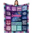thumbnail image 1 of LHSHID Granddaughter Gifts from Grandma Granddaughter Blanket Gifts for Granddaughter Birthday Gifts for Granddaughter Granddaughter Gifts from Nana to My Granddaughter Throw Blanket 30"x40", 1 of 7