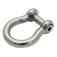 thumbnail image 3 of Extreme Max 3006.8414.2 BoatTector Stainless Steel Bow Shackle with No-Snag Pin - 1/2", 2-Pack, 3 of 5