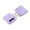 Purple, variant on Phone Accessories Portable Charger With Built In Cables,10000mAh Mini Power Bank,4 Output 3 Input External Battery Pack Phone Charger Smart Devices And Cell Phone