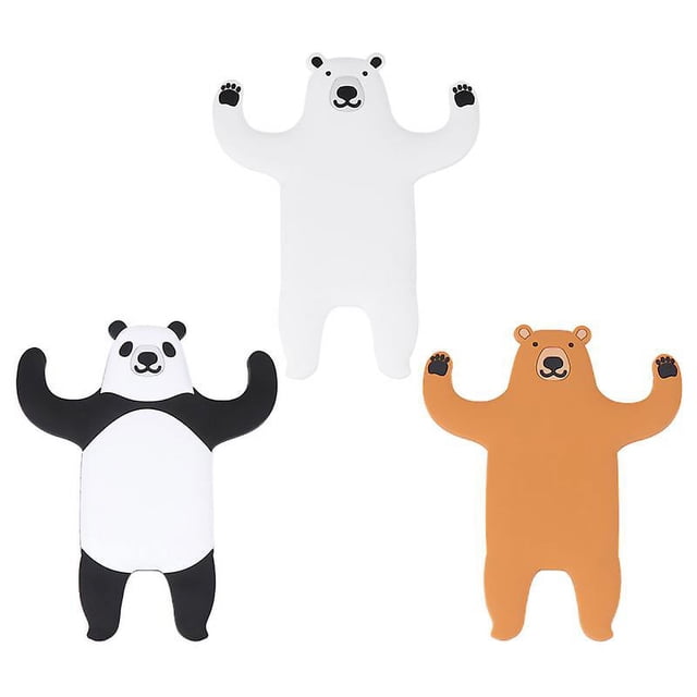 3 ganchos para animales.