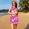 thumbnail image 3 of Disketp Vintage Flowers para Vestido sin Mangas para Mujeres, Vestidos de Verano para Mujeres, Casual y Holgado para la Playa, 3 of 7