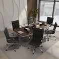 thumbnail image 5 of LeisureMod Harris Modern Adjustable Office Swivel Chair Leather High-Back Task Office Chair, Black, 5 of 10