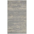 thumbnail image 2 of Nourison Essentials Indoor/Outdoor Grey/Beige 2' x 4' Area Rug, (2x4), 2 of 8