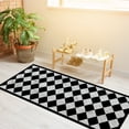 thumbnail image 3 of Davanti Vinyl Floor Mat - Medium Marble Checkers - 2'x5', 3 of 4