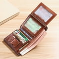 thumbnail image 3 of Men's Anti-Theft RFID Wallet Simple Ultra-Thin Design Minimalist Wallet Gifts for Men Gentlemen, 3 of 4