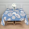 thumbnail image 3 of Baseball Football Pattern Square Tablecloth,Waterproof Square Table Cover,Wipeable Spillproof Washable Table Cover for Home Kitchen Party Decor 60"x60"(152x152cm), 3 of 6