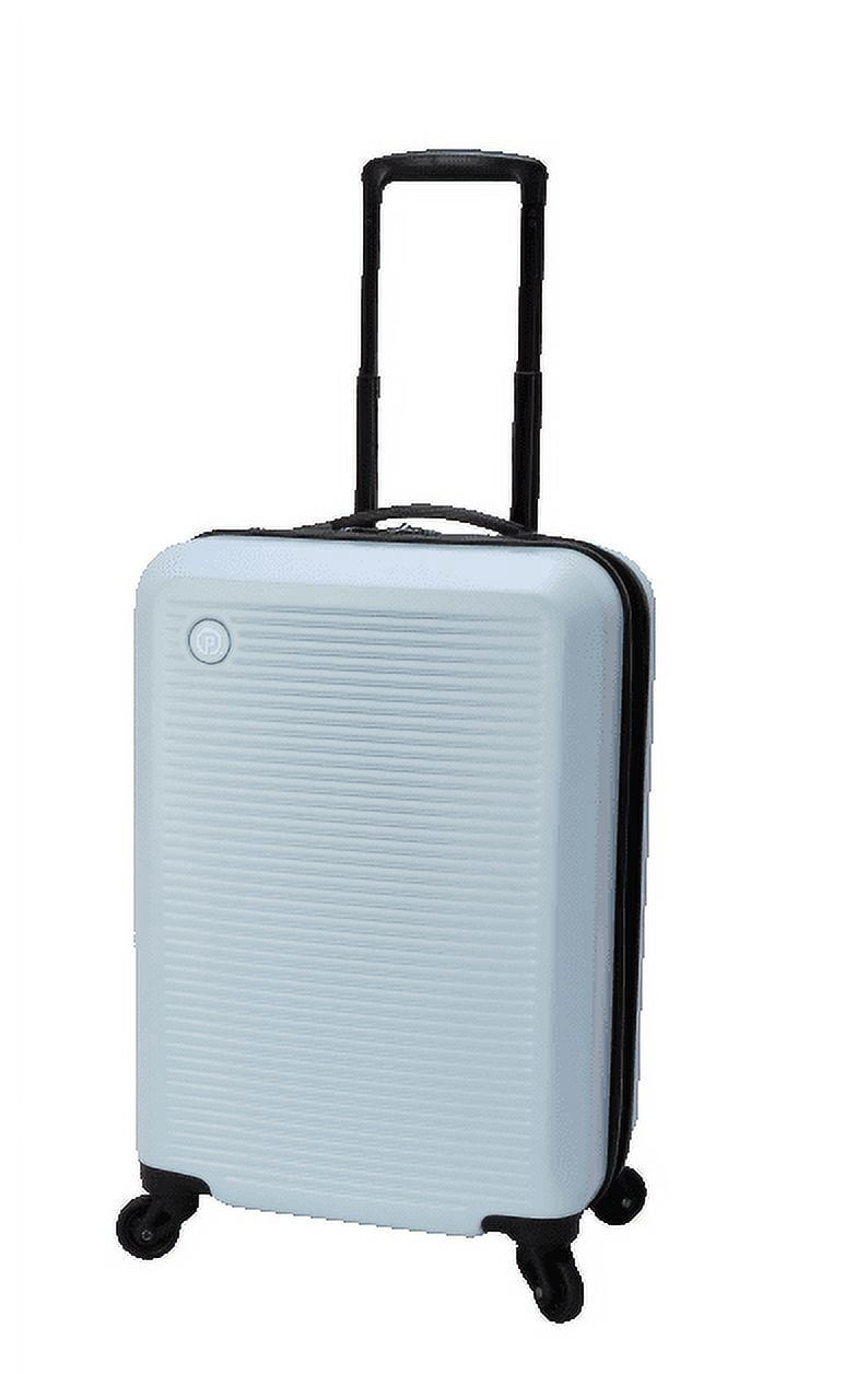 Protege Hardside 20" Carry-on Spinner Luggage, Blush Blue (Walmart.Com Exclusive), All Ages