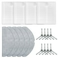 thumbnail image 4 of EchoBliss Filtros De Cepillo Lateral Almohadillas De Fregona Para Lubluelu Para L20 Para Muebles V8 Pro Aspiradora, 4 of 12