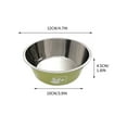 thumbnail image 3 of Msgweeeg Cats Bowl Dog Bowls Gift for Her Stainless Steel Dog Bowl Bowl and DropFeeding Device for Work,Everyday,Casual, 3 of 5