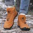 thumbnail image 4 of Botas Minimalistas Nieve Invierno Impermeables para Viajes Al Aire Libre, 4 of 9