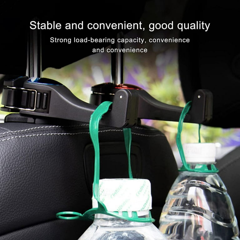 2 in 1 Car Seat Hooks for Purses and Bags with Phone Holderï¼Å’Automative  Headrest Purse Handbag Holder Hangers Organizers,Falling Resistance