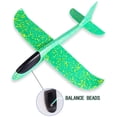 thumbnail image 2 of Planeador, avión de espuma de poliestireno para niños, avión de espuma de poliestireno, avión de lanzamiento manual, modelo volador de lanzamiento, juguete de avión para deportes al aire libre Adepaton LL-1746, 2 of 7