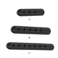 thumbnail image 4 of Organizador de cables, enrollador de Cable USB de silicona, Clips de gestión ordenados de escritorio, soporte de Cable para ratón, auriculares, Almacenamiento y organización del hogar 3 agujeros Yuarrent HA005078-01, 4 of 6