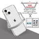 thumbnail image 5 of Funda protectora súper dura de 6 pies transparente con purpurina para iPhone 16 15 Pro Max 14 13 12 11 XR X 8 7 6 Plus SE2 Funda brillante, 5 of 5