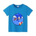 thumbnail image 3 of Camisetas de manga corta para niños de Sonics, camisetas de algodón con estampado de anime, camisetas de moda para niños y niñas, ropa de verano, camisetas de regalo, 3 of 5