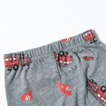 thumbnail image 4 of Hiijoy Toddler Boys Truck Print Cotton Short Sleeve Tee Shirt & Shorts Outfits, Sizes 2-8, 4 of 8