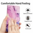 thumbnail image 4 of For Samsung Galaxy S23 Ultra Phone Case，Shockproof Luxury Fashion Marble Pattern Leather Card Slots Cover，Wallet Flip Stand Case, 4 of 5